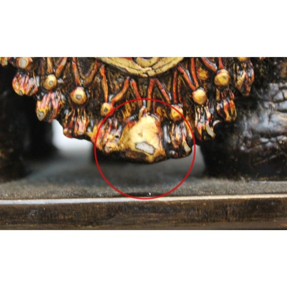 VTG Underwriters Laboratories 31" Lamp Circus Elephant Animal Rustic Resin Base - Picture 15 of 16